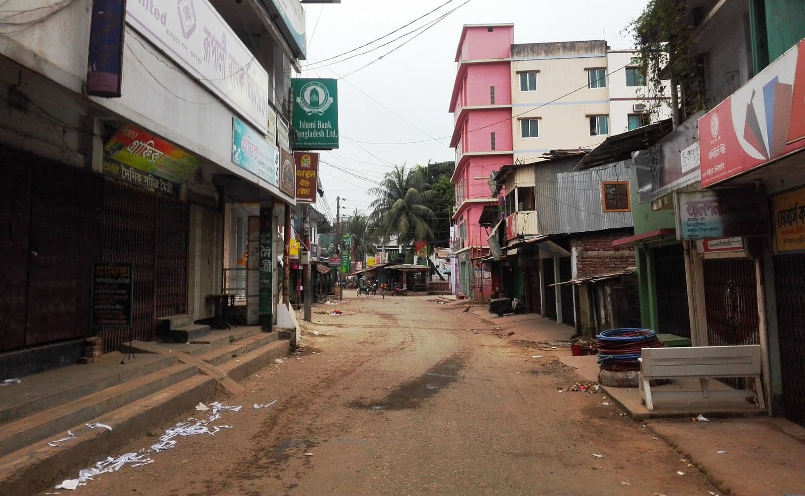 Bandarban town, near Hotel Plaza