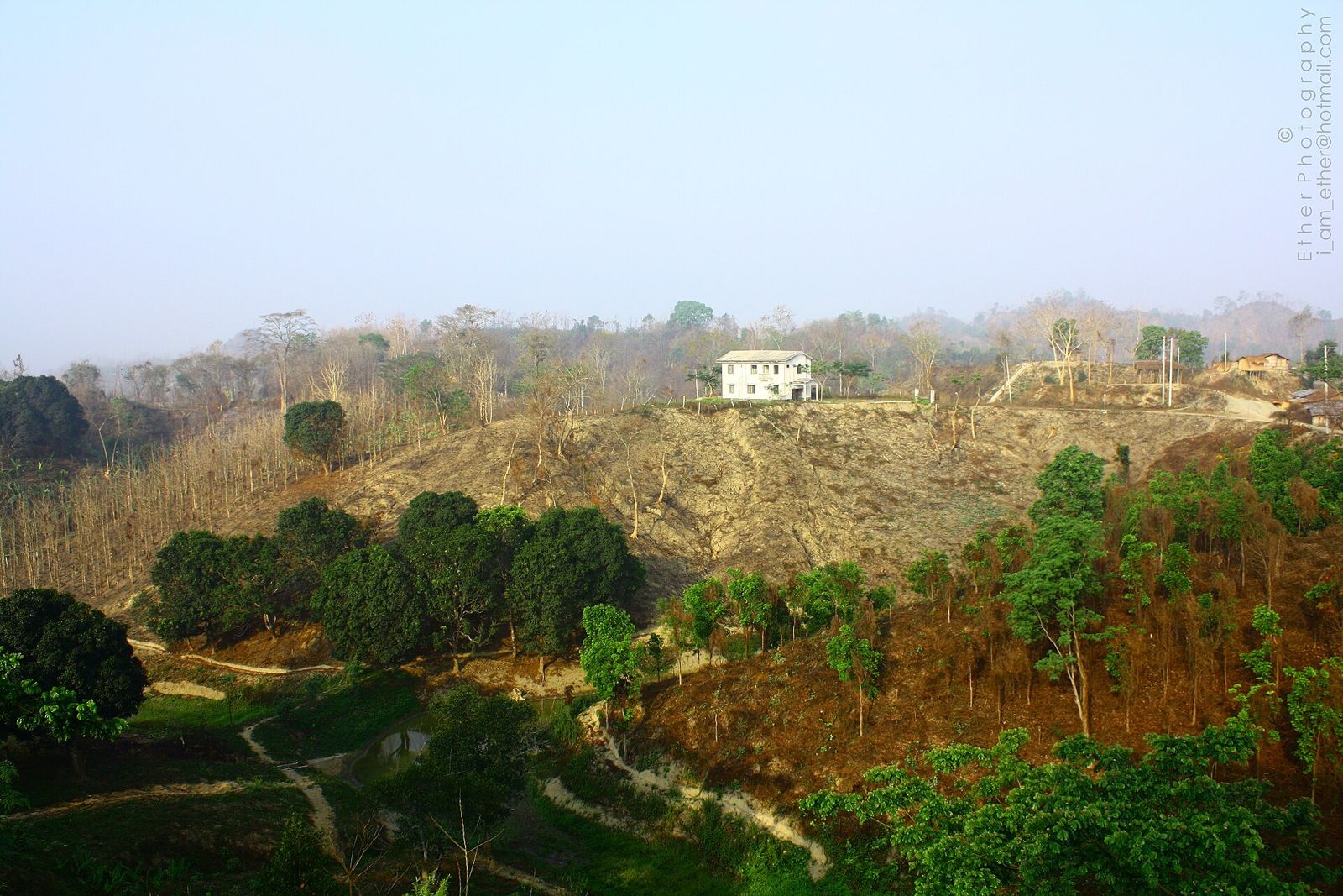 Bandarban town, near Hotel Hill View
