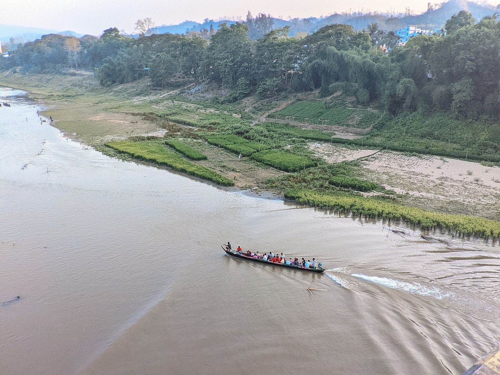 The Sangu River near Bandarban, near Venus Resort & Coffee House