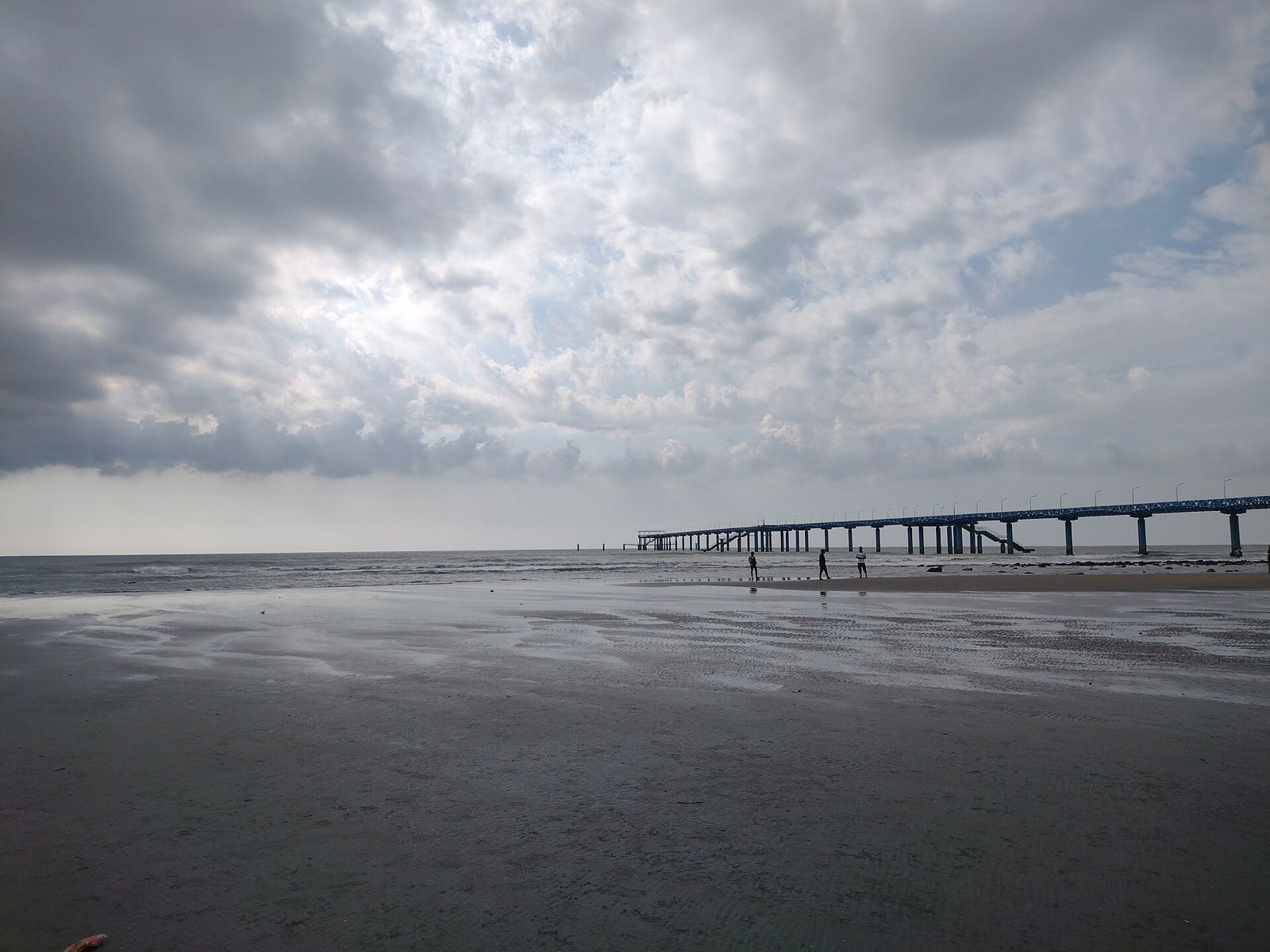 The beach at Inani, Cox's Bazar, near Sea Pearl Beach Resort & Spa