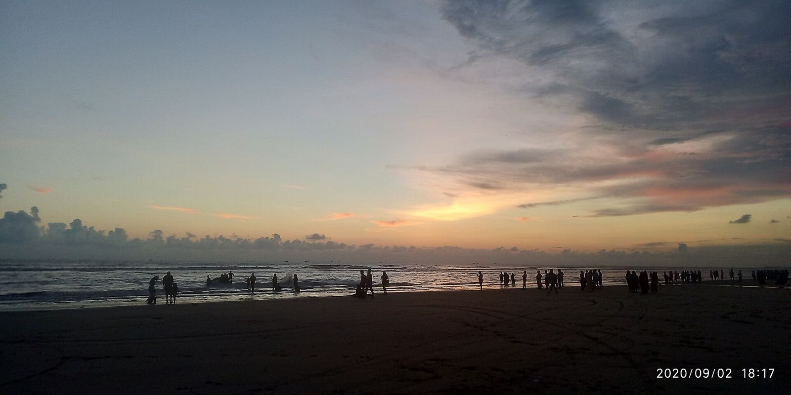 Sunset on Kolatoli Beach, near Lighthouse Family Retreat