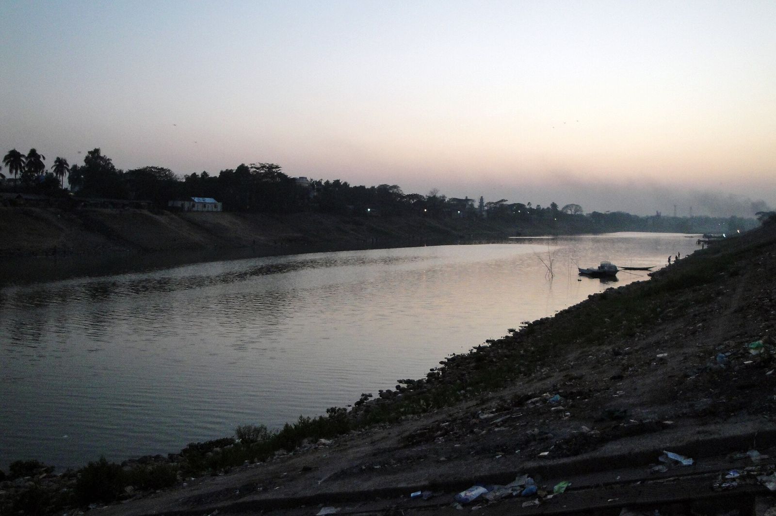 The Surma River at Sylhet, near Nirvana Inn